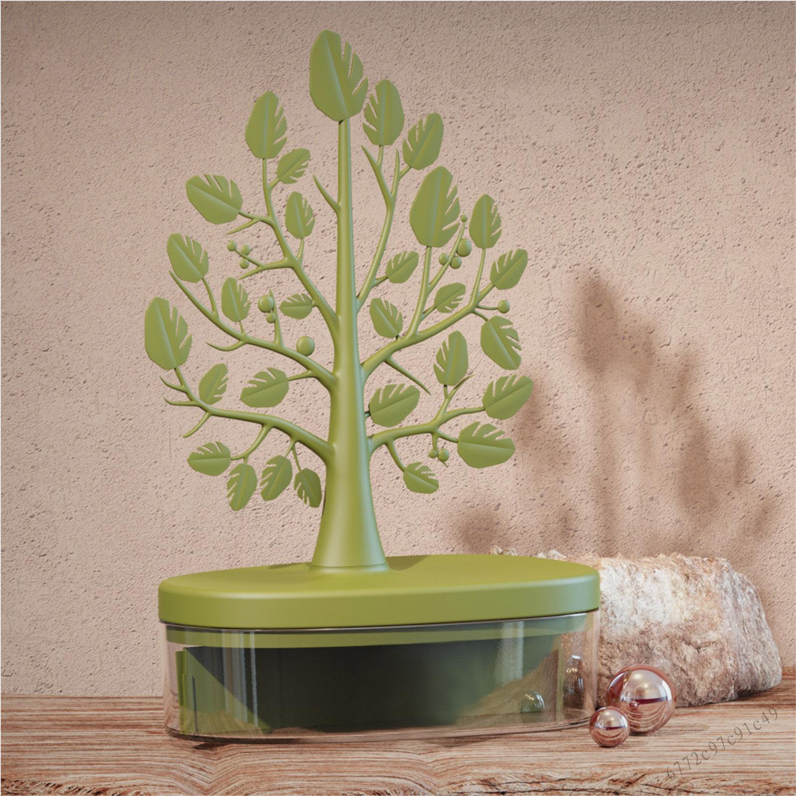 Jewelry Display Stand Storage Box Tree Dispalay Tower Organizer for Girlfriends Birthday Christmas Gift TF-Erc-VN