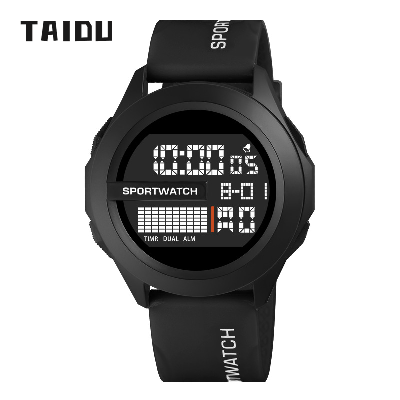 TAIDU Men's Sport Digital Watch with Night Light, Timer and Alarm for Students and Active Lifestyle ราคา 79 บาท*ส่งฟรี