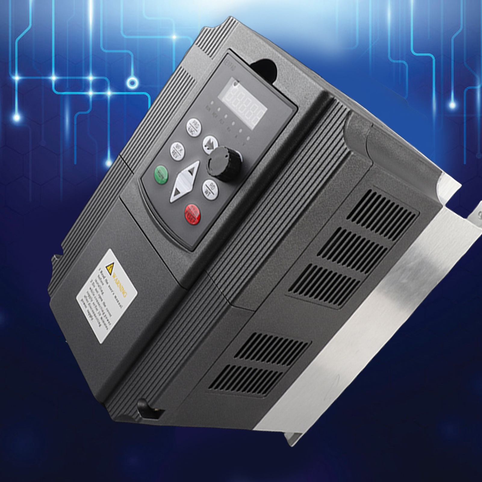 Garosa Biến tần biến tần Điện áp đầu ra tự động 220VAC Bộ điều khiển PID VFD một pha cho thiết bị tự động hóa Giá 9,392,000 Đồng*Miễn phí vận chuyển