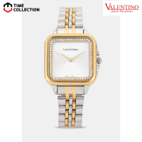 Valentino 20122573-TWO TONE-SILVER DIAL Analog Stainless Band Watch for Women