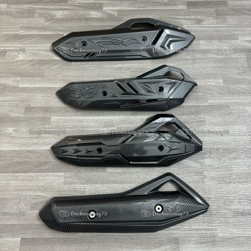  Ốp che che pô carbon gắn AB 125 150 160  Air Blade 2013 - 2025 