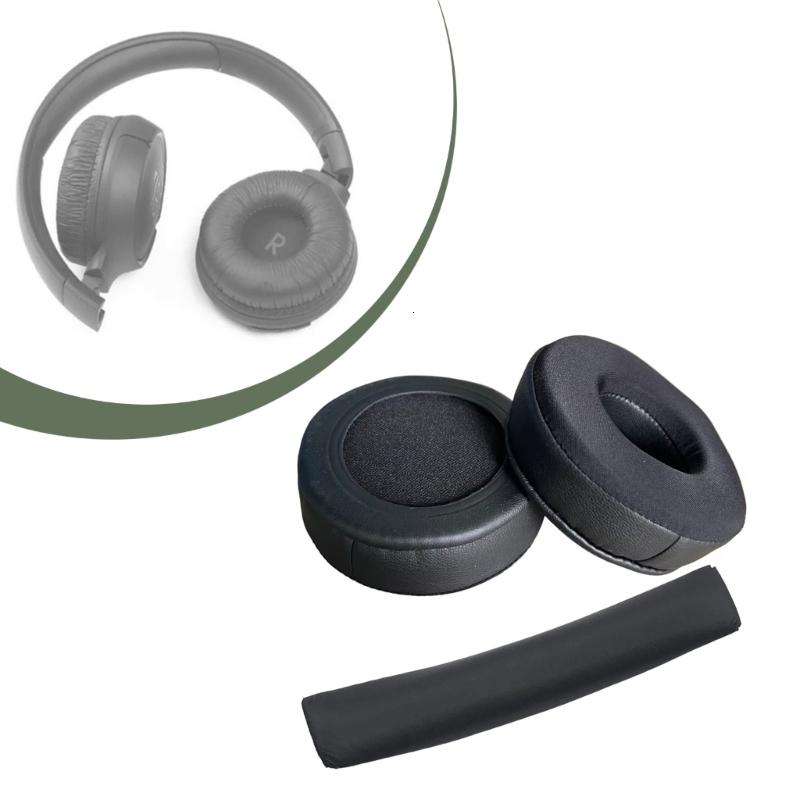 1 cặp đệm đệm tai nghe thay thế cho Tai nghe Earpad Tai nghe tương thích với Bluetooth không dây khử tiếng ồn T520 T510 T500