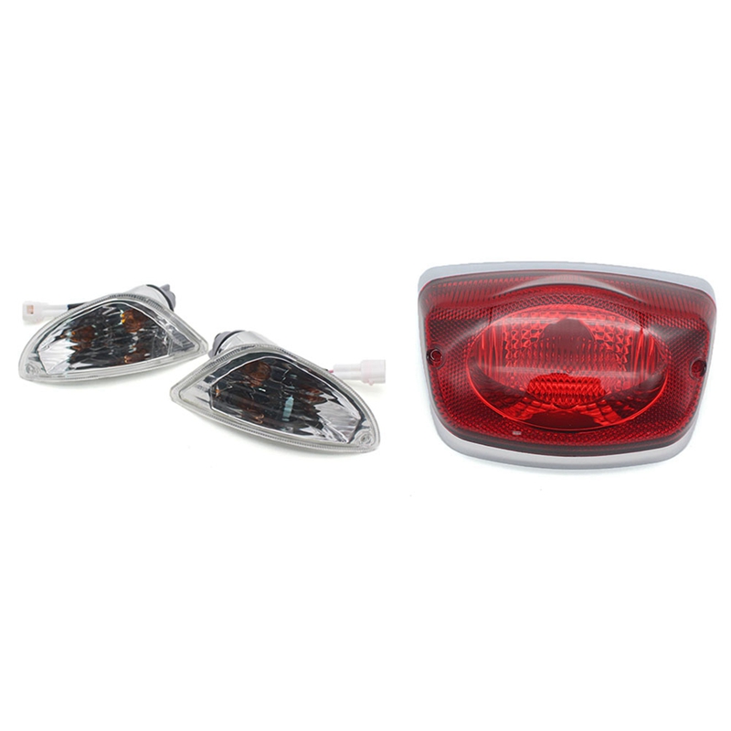 3x Motorcycle Rear Turn Signal Indicator Light Blinker for LX LXV S 50 125 150