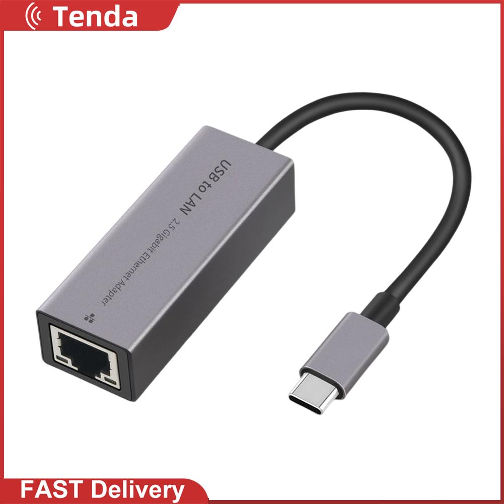 Type-C USB3.0 To RJ45 Network Card 2.5G 2500Mbps USB Gigabit Ethernet
