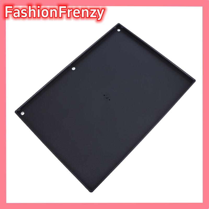 FashionFrenzyY 1PC 25x18cm Máy chiếu khay giá ba chân máy chiếu Card âm thanh khay nền tảng chủ màu đen nhựa 1 4in vít Adapter