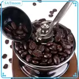 Hướng dẫn sử dụng máy xay cổ điển satmoon Máy xay hạt cà phê tay quay gỗ