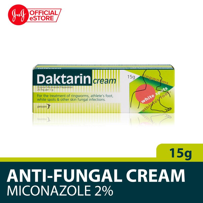 Buy Daktarin Anti-Fungal Skin Treatment Cream Miconazole 2% 15g Singapore