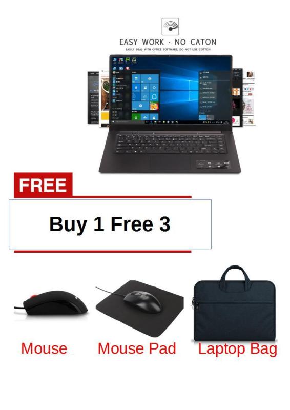 (Buy 1 Free 3)Ultra-thin Laptop Free Shipping and Flash Deal New Business Portable Laptop Durable Z8350 1920*1080 15.6 inches Windows 10 Operating System Supply for Office Working Black (15.6 inch 4GB 64GB Intel W10 ) For Games