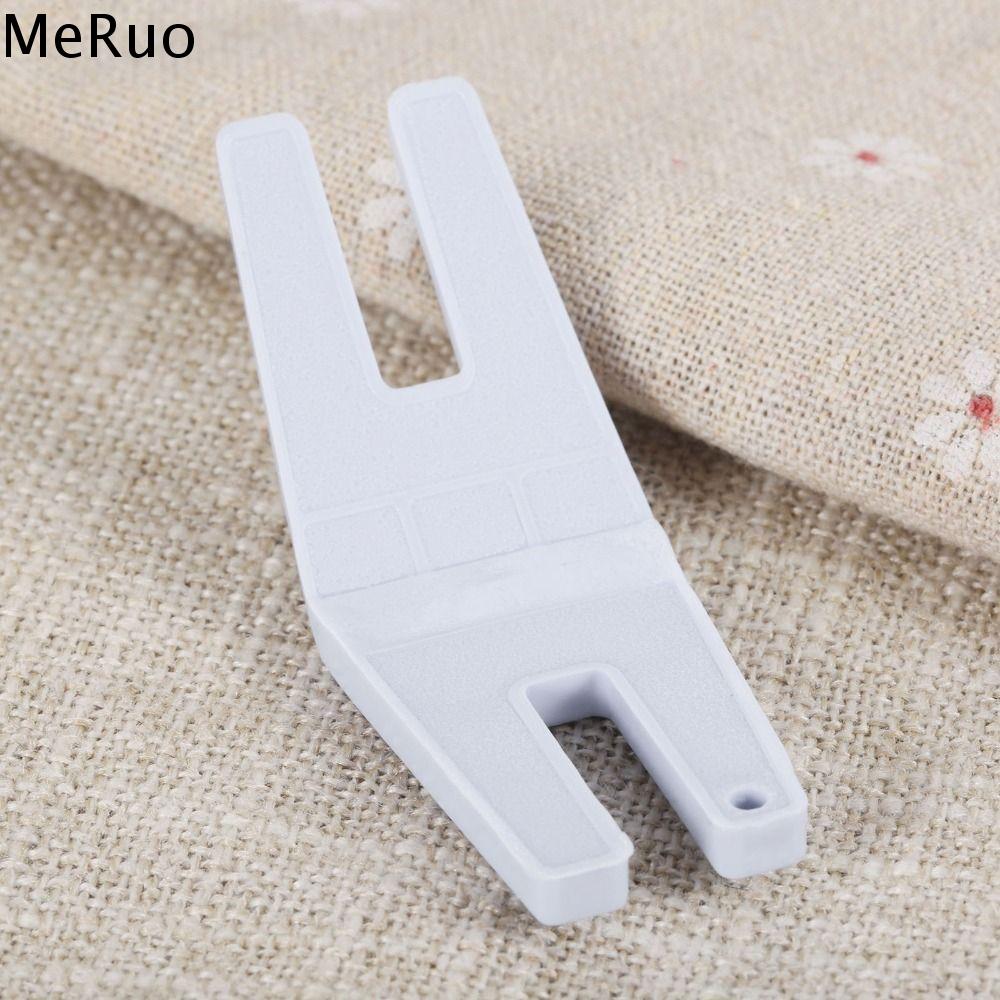 MERUO Ổn định Phổ thông Cài đặt Nút Dành cho máy may Áo chui đầu gù Chân vịt Phụ kiện May Tấm xả Nút sậy