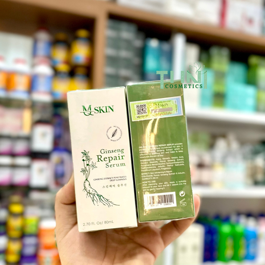  MQ SKIN Ginseng Repair Serum pet 80ml - Tinh chất giúp tái tạo da nhân sâm MQ SKIN 