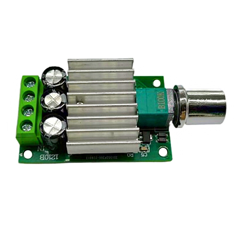 1 Piece PWM DC Motor Speed Controller 12V 24V 10A Adjustable Speed Regulator Dimmer Control Switch for Fan Motor LED Light