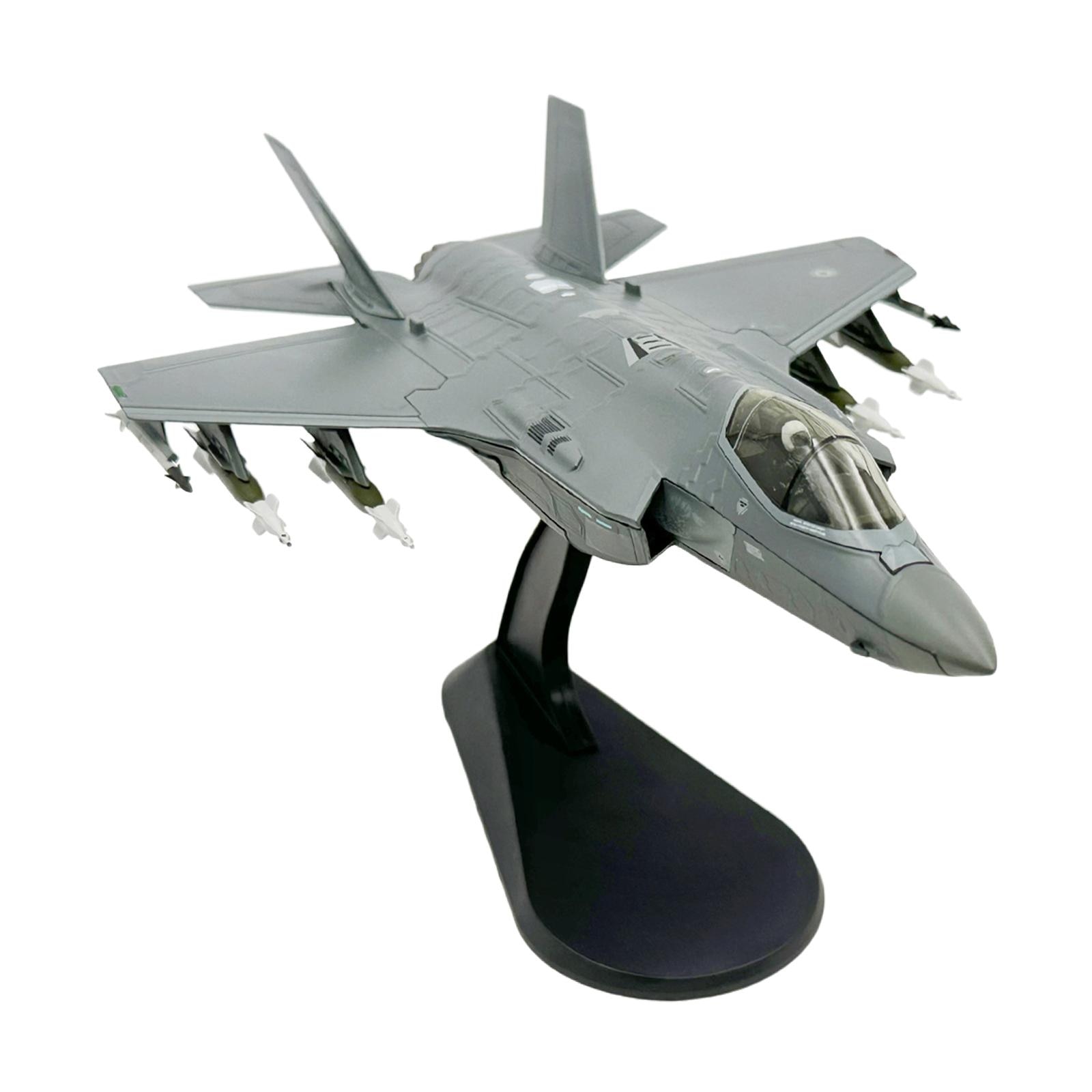Alloy 1/72 F-35A Diecast Model for Cafe Living Room Bedroom