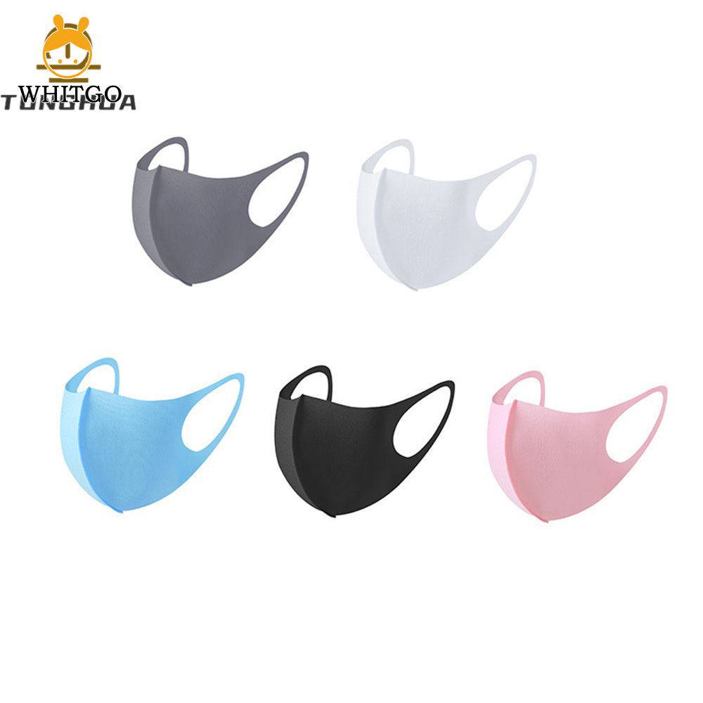 2025 whitgo หน้ากากผ้าไหมน้ำแข็งดัดแปลงรูปหน้าให้ความรู้สึกเย็นหน้ากากและอุปกรณ์เสริมหน้ากาก UV ค่อนข้างกว้างและหน้ากากกันแดดสามมิติหน้ากาก ราคา  4 บาท*ส่งฟรี