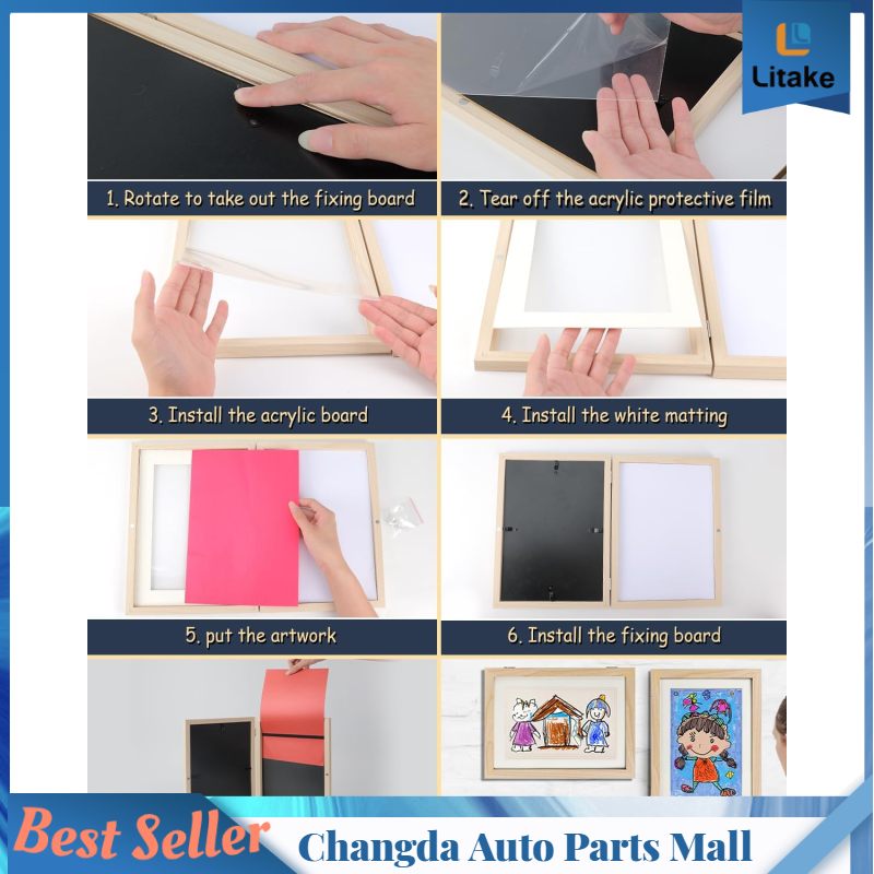 2 cái trẻ em nghệ thuật khung hiển thị khung cho trẻ em tác phẩm nghệ thuật khóa nam châm thiết kế lý tưởng cho trẻ em dự án nghệ thuật văn phòng nhà cửa đi học
