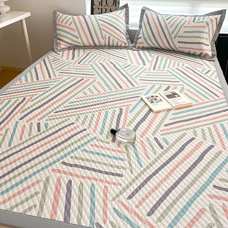 （new product） New Ice Beanie Washable Ice Silk Summer Printed Single Soft Summer Sleeping Mat ราคา  6,744 บาท*ส่งฟรี