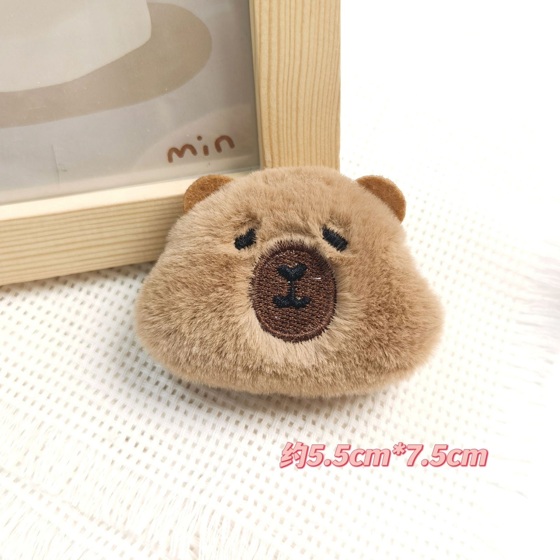 YUNGUANG Capybara sang trọng Trâm capybara túi quần áo hat dép phụ kiện