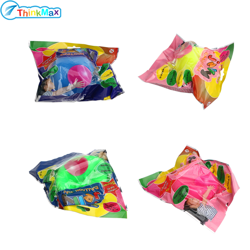 Water Bubble Ball Inflatable Beach Ball Water Filled Soft Rubber Bubble