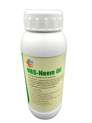 NBS ORGANIC NEEM OIL 500ML (Concentrate)
