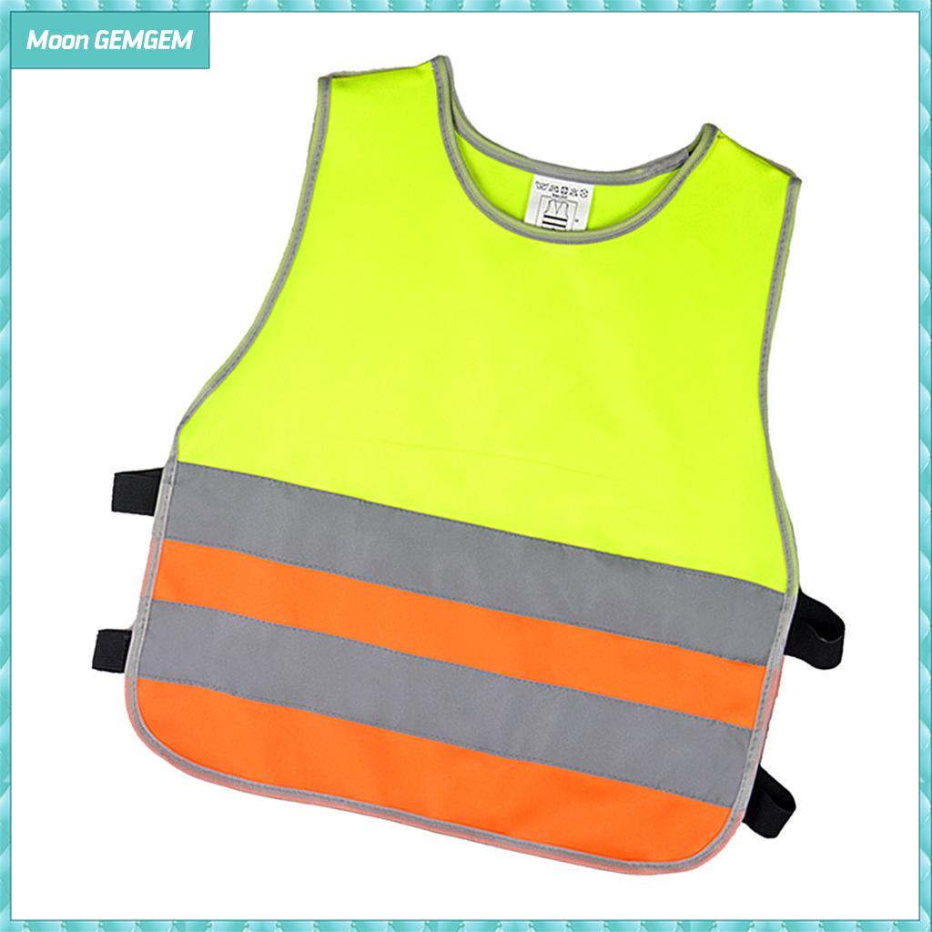 Mặt Trăng Đá Quý trẻ em màu xám dải phản quang quần áo, S/M/L