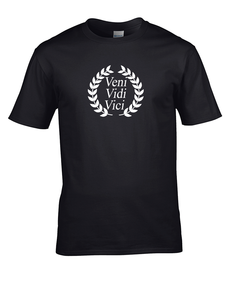 Veni Vidi Vici I Came I Saw I Conquered Mens Tshirt