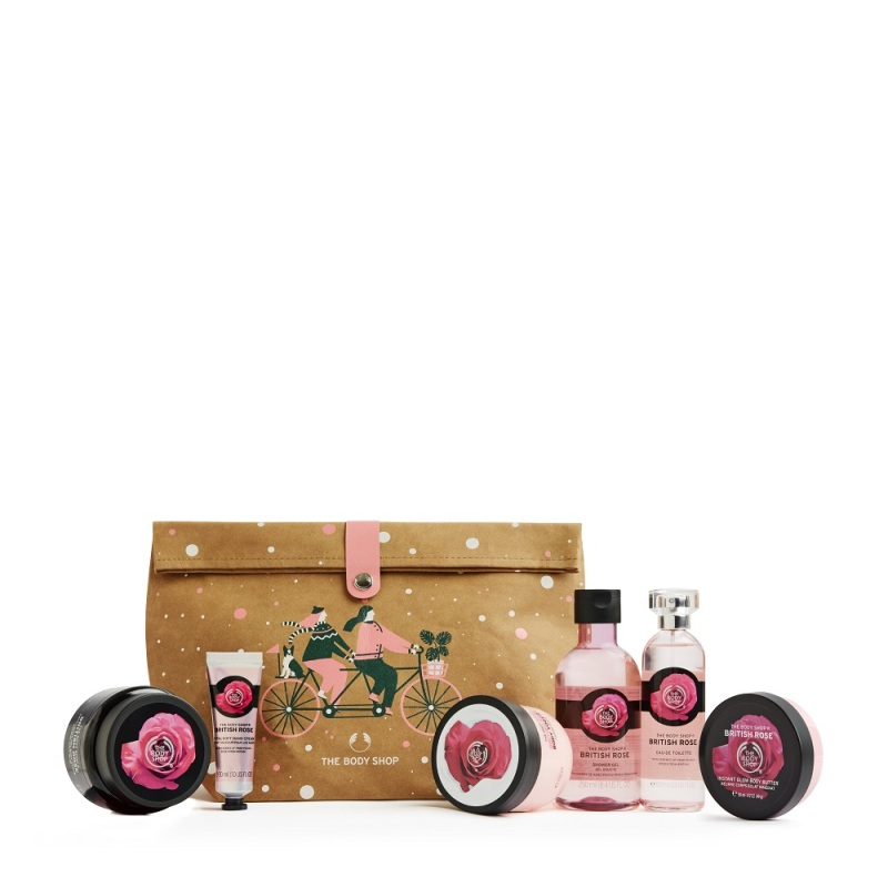 Buy The Body Shop Glowing British Rose Ultimate Gift Bag (Limited Edition Set) Singapore