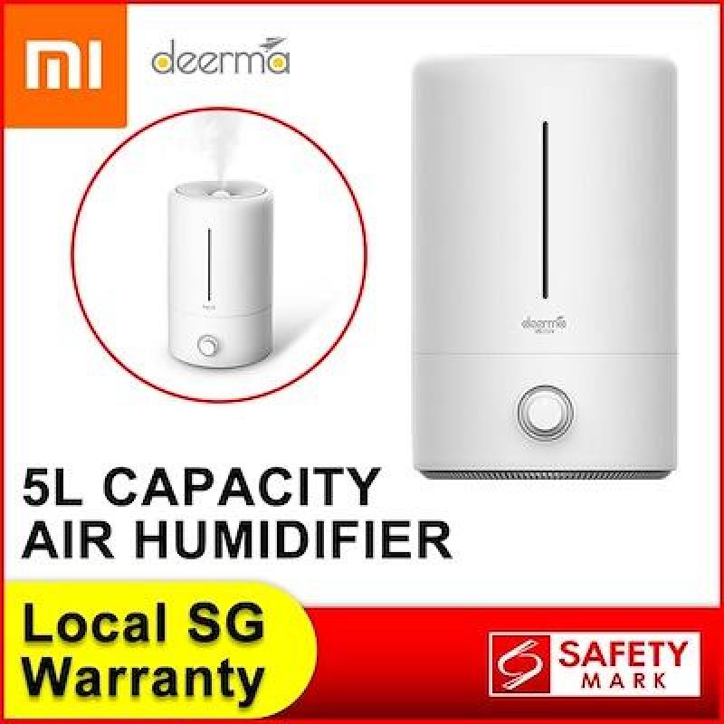 ★New Arrival★ Xiaomi Deerma 5L Air Humidifier Mute Ultrasonic Aroma Diffuser Household Mist Maker Fogger Purifying Humidifier Oil Singapore