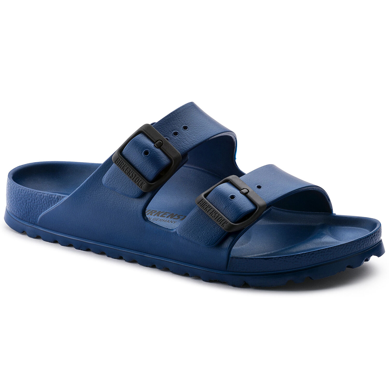 blue rubber birks