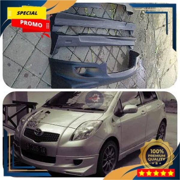 BODYKIT yaris 2006-2008 gialla GRADE-A. Harga 1,167,360 rupiah*Gratis Ongkir