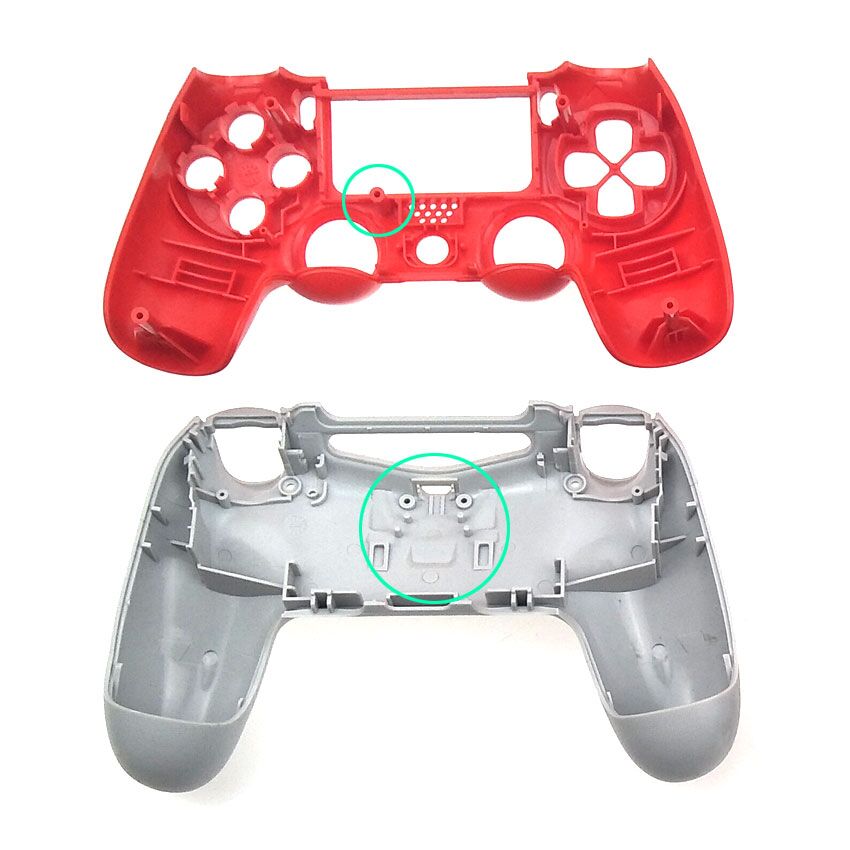 [Pjga] JCD rõ ràng Matt xử lý trước sau nhà ở Ốp Bọc vỏ Bộ nút cho PS4 JDM-001 Dualshock 4 phiên bản