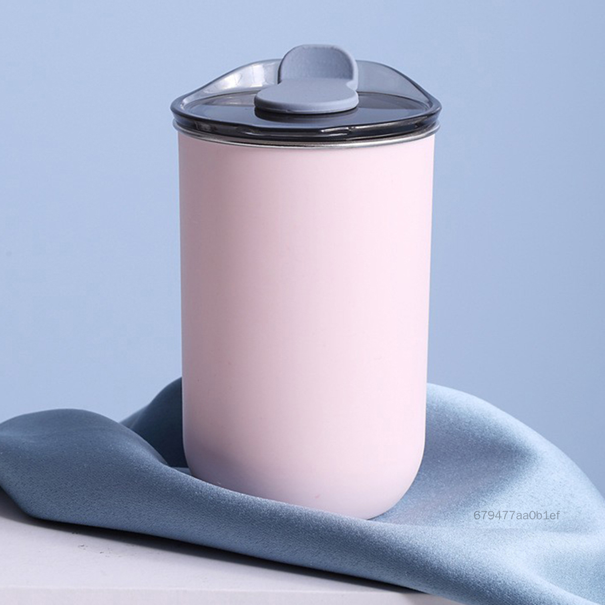 Portable Coffee Tumbler Large Mouth Food-Grade Material Cup for Office School Home Fitness TJU-VN