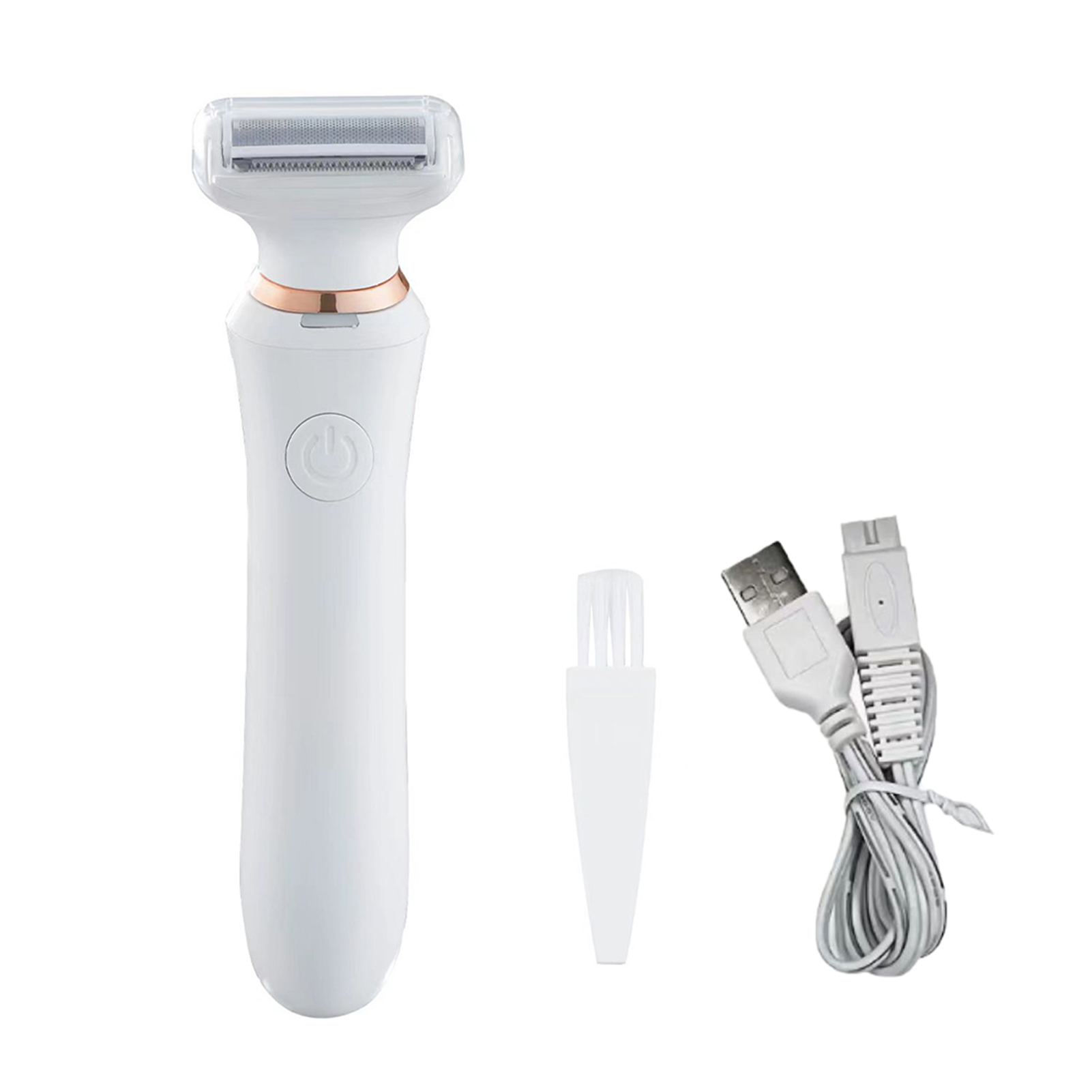 Easilylife chạy điện dành cho nữ Máy cạo lông da nhạy cảm Máy cạo lông USB di động có thể sạc lại điện Máy Cạo Lông cho mặt cơ thể vùng Bikini thiết bị tẩy lông cho du lịch cho nữ thân thiện với tẩy lông Máy cạo râu tông đơ
