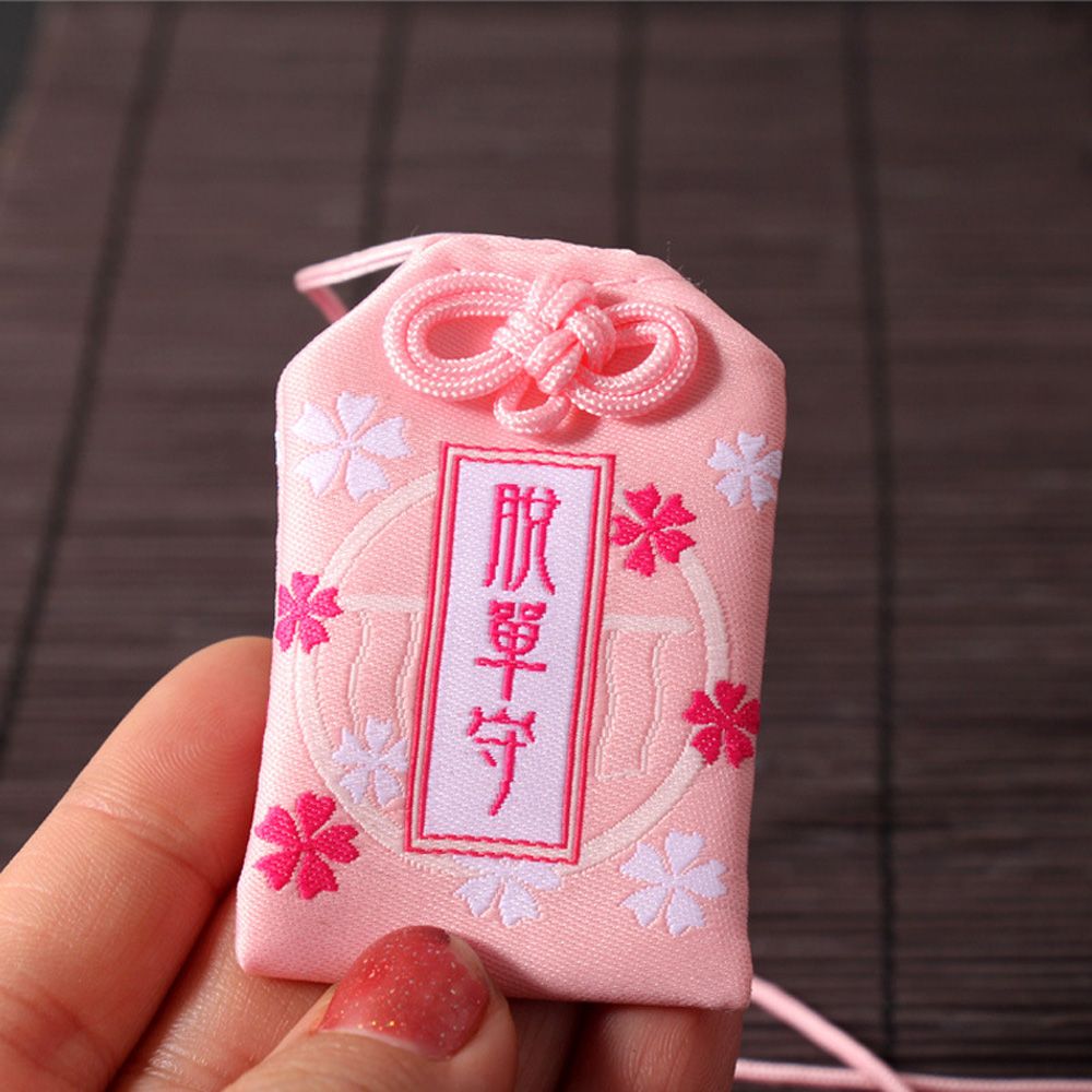 Au lời chúc tốt lành gói hương thơm lành mạnh bùa may mắn omamori thêu Asakusa Nhật Bản chúc may mắn