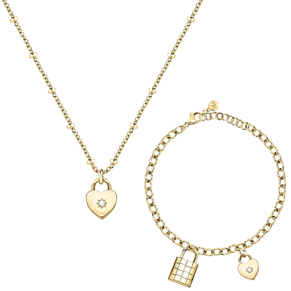 Morellato Abbraccio 160+30mm Ladies Necklace + Bracelet Mother's Day Special Set SAUB19 ราคา 4,876 บาท*ส่งฟรี