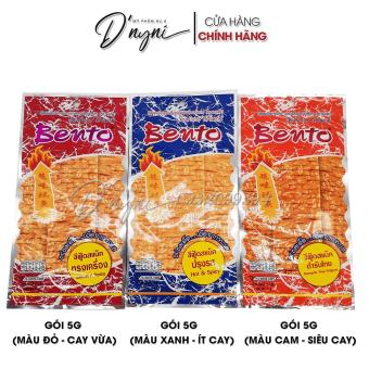 Snack Mực Tẩm Gia Vị Bento 5 g Thái Lan