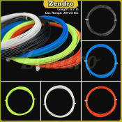 ZEO Durable Nylon Badminton Racket String - 9.7m