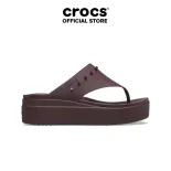 Dép Xỏ Ngón Nữ Crocs Brooklyn Studded - Dark Cherry