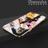 เคสปลอกสำหรับ Samsung โน๊ต10 Plus Note 8 Note 9ลายการ์ตูน Winnie ช้อนส้อมมีดหมีพูห์ด้านดีไซน์ใหม่เคสโทรศัพท์ซิลิโคนฝาปิดเลนส์เต็มรูปแบบปกป้องกล่องกันกระแทกกล้องถ่ายรูป