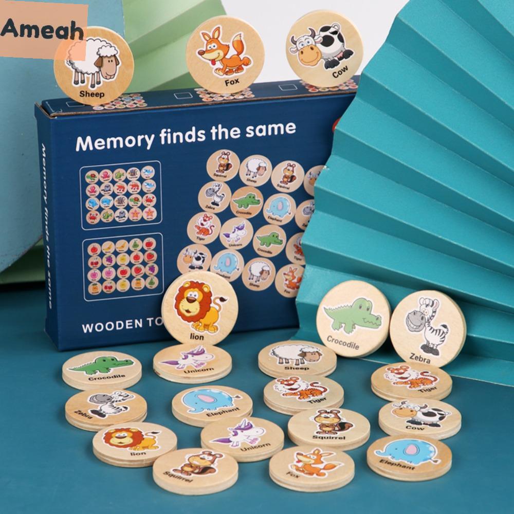 AMEAH Christmas Gifts Memory Training Match Game Puzzle Games Toys