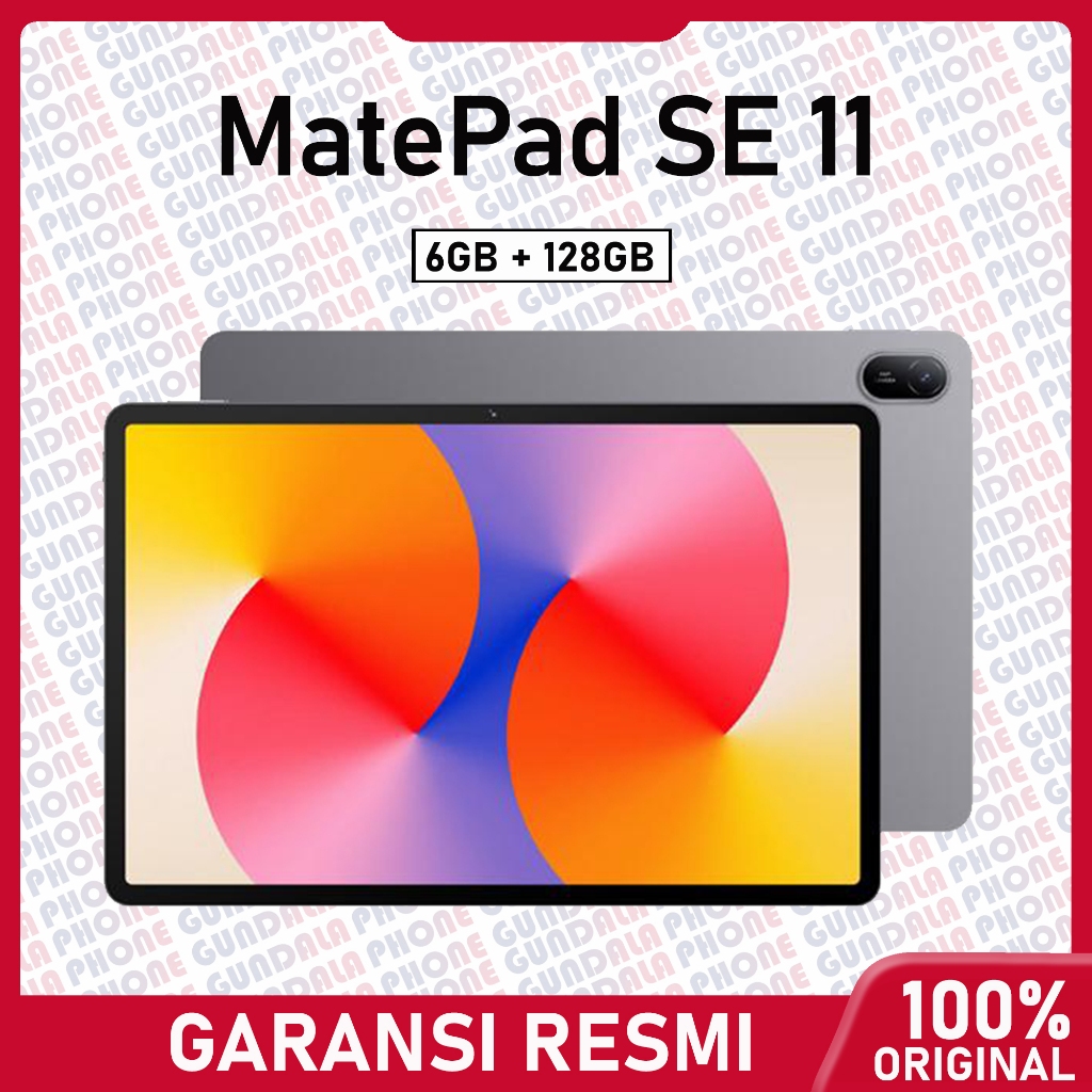 Huawei MatePad SE 11" 6/128GB FHD+ Eye Comfort Display | 7700mAh 22.5 W Super Battery | Metal Unibody - Garansi Resmi Harga 2,561,000 rupiah*Gratis Ongkir