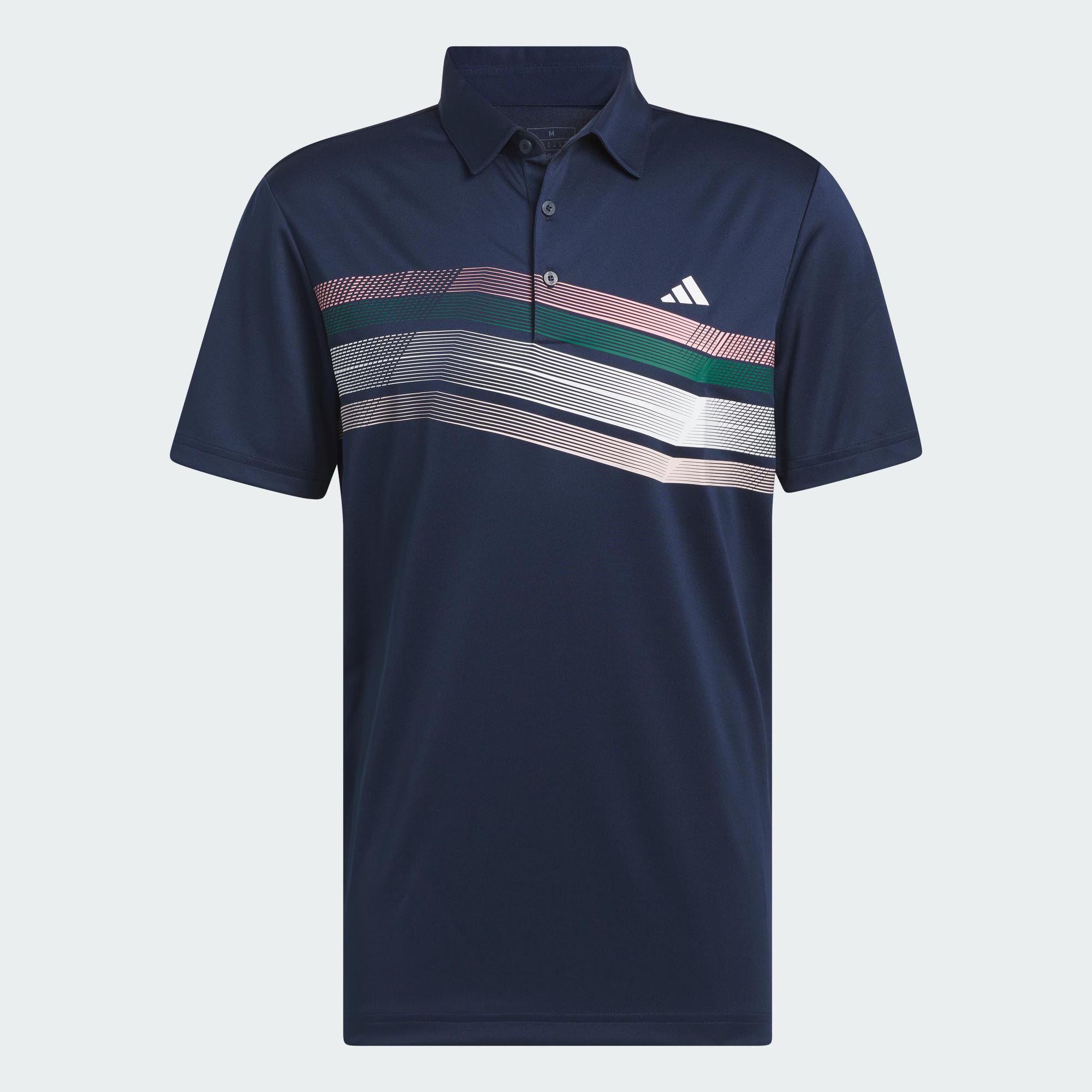 [20H 3-4.4-MUA 2 GIẢM 30%] adidas Đánh gôn Áo Polo Kẻ Sọc Ngang Ngực Core Nam Màu xanh da trời IX2012