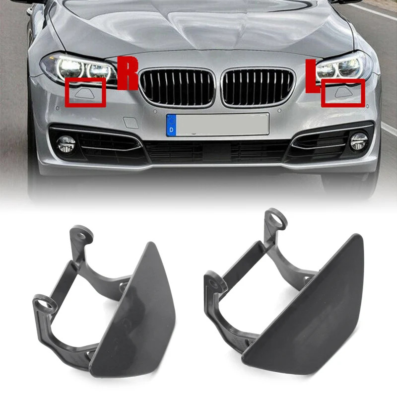 Headlight Washer Cover For BMW F10 F18 2011 2013 Headlamp Washer Caps Car Front