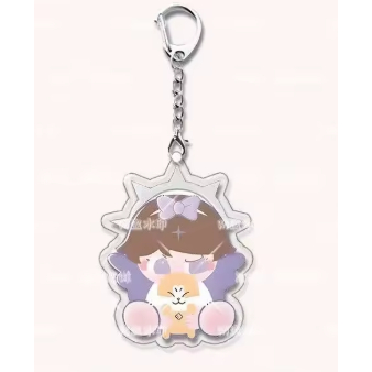 Móc khóa acrylic GMMTV Thái Lan CP 🎬 – tạo hình nhân vật hoạt hình chibi dễ thương.