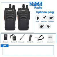 HT Baofeng BF-888S | Radio HT Genggam Tahan Air Luar Ruangan Jarak Jauh 10km(Max)/16 Channel Wlan UHF Walkie-talkie
