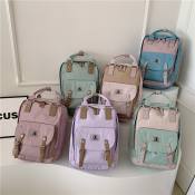 Jnk Trading #CJ009 Doughnut Macaroon Backpack Waterproof School Bag Traveling Laptop Bag 15inches