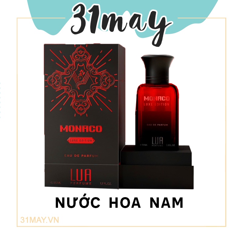 Nước Hoa Nam Monaco Luxe Edition LUA Perfume Chính Hãng Giá Sỉ