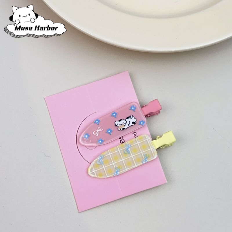 Muse Harbor คลิปผมซีรีส์ผลไม้น่ารักสำหรับผู้หญิง อุปกรณ์เสริมฤดูร้อนสไตล์หวาน ราคา 25 บาท*ส่งฟรี