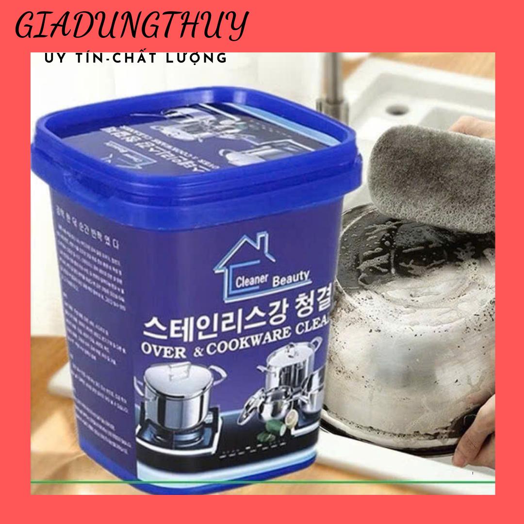 Kem chà rửa xoong nồi đa năng Hàn Quốc-Kem tẩy rửa chà nồi sáng bóng
