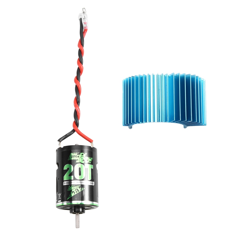 540 20T-45T Waterproof Brushed Motor for 1:10 RC Car Crawler SCX10 Kypsho Gen8 - 4