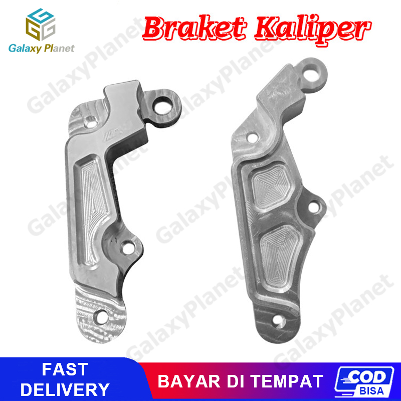 Braket Kaliper Vario Beat Scoopy 1P Disc 220 & 260 FULL CNC Harga 54,600 rupiah*Gratis Ongkir