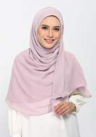 Bokitta Essential Dusty Orchid - Plain Crinkled Chiffon